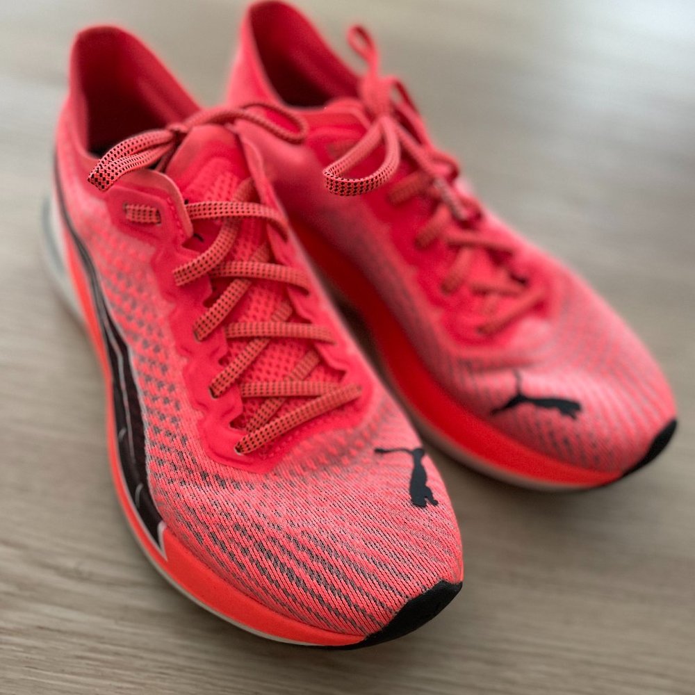 Puma Orange Running Shoe Womens 6.5